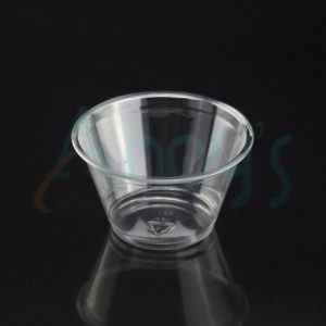 9oz/275ml Crystal Disposable Plastic PET Ice Cream Sundae Container, PET  dessert cup supplier